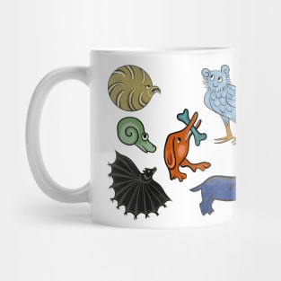 Cute Medieval Creatures Mug